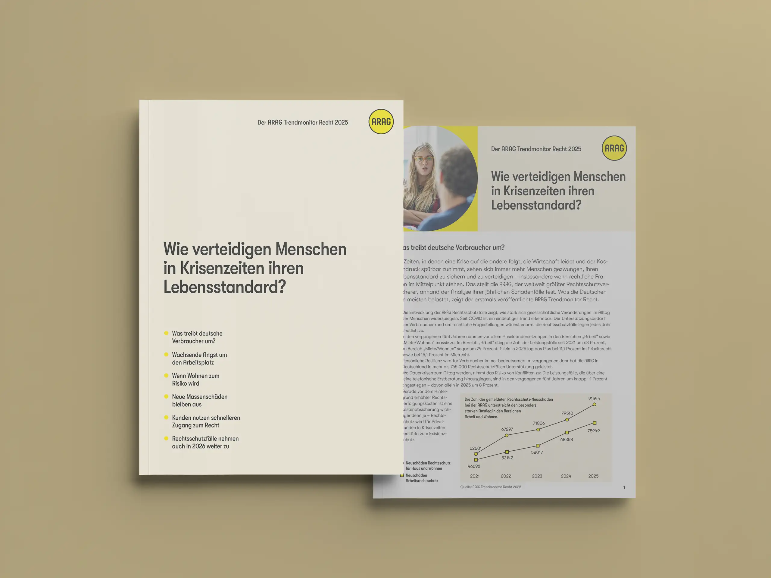 PDF Cover Trendmonitor Recht ARAG