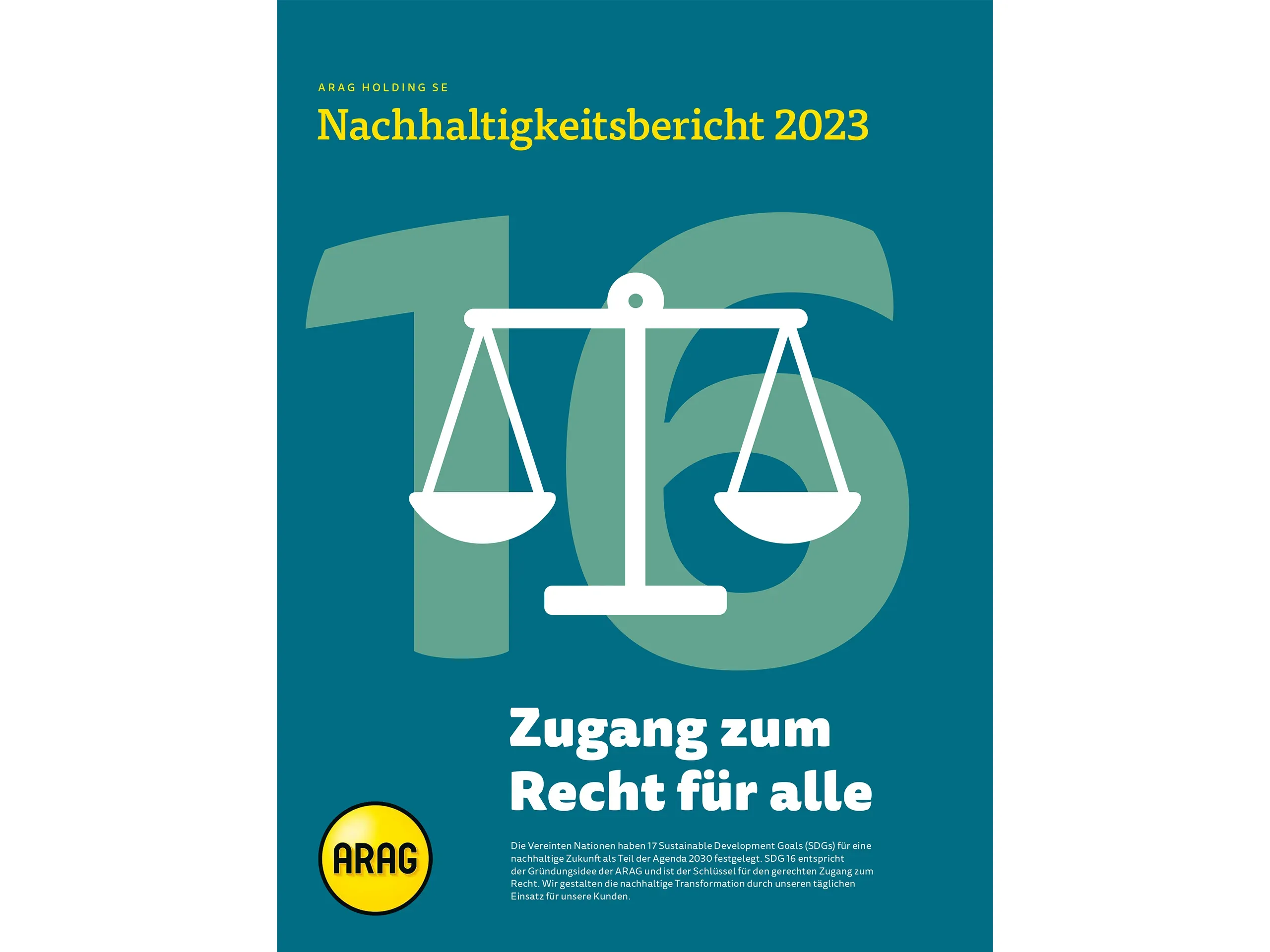 Titel Nachhaltigkeitsbericht 2023 Deutsch