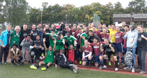 Gruppenfoto Kickwinkel